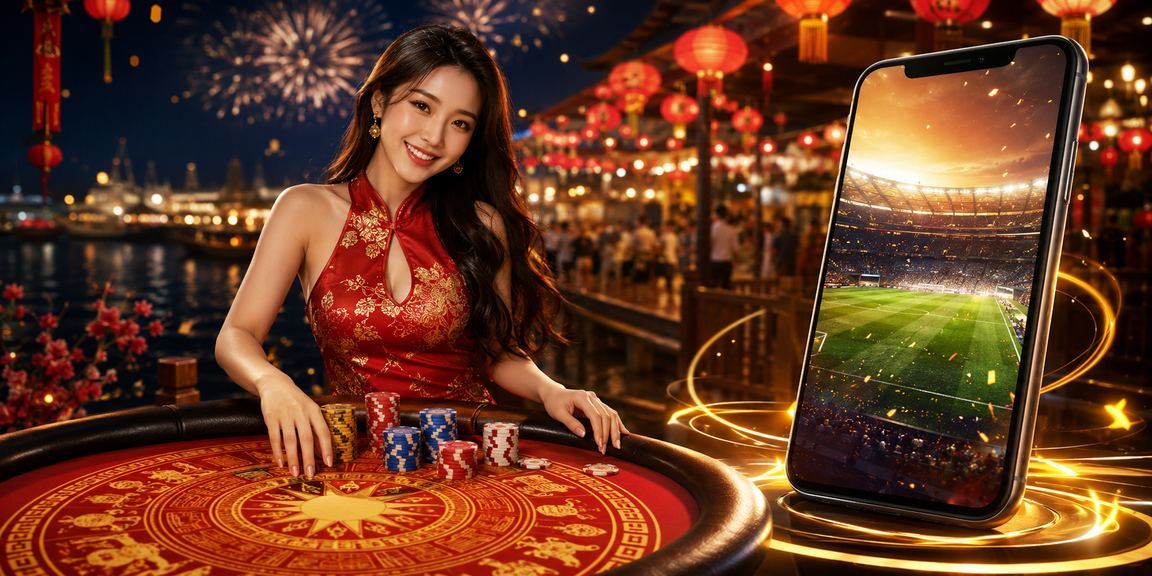 Người chơi tại Phú Quốc theo dõi cược thể thao trong lễ hội sôi động